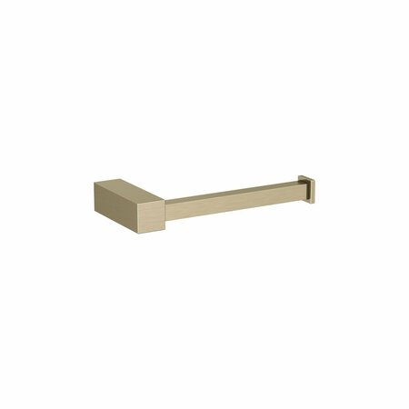 AMEROCK Monument Golden Champagne Contemporary Single Post Toilet Paper Holder BH36081BBZ